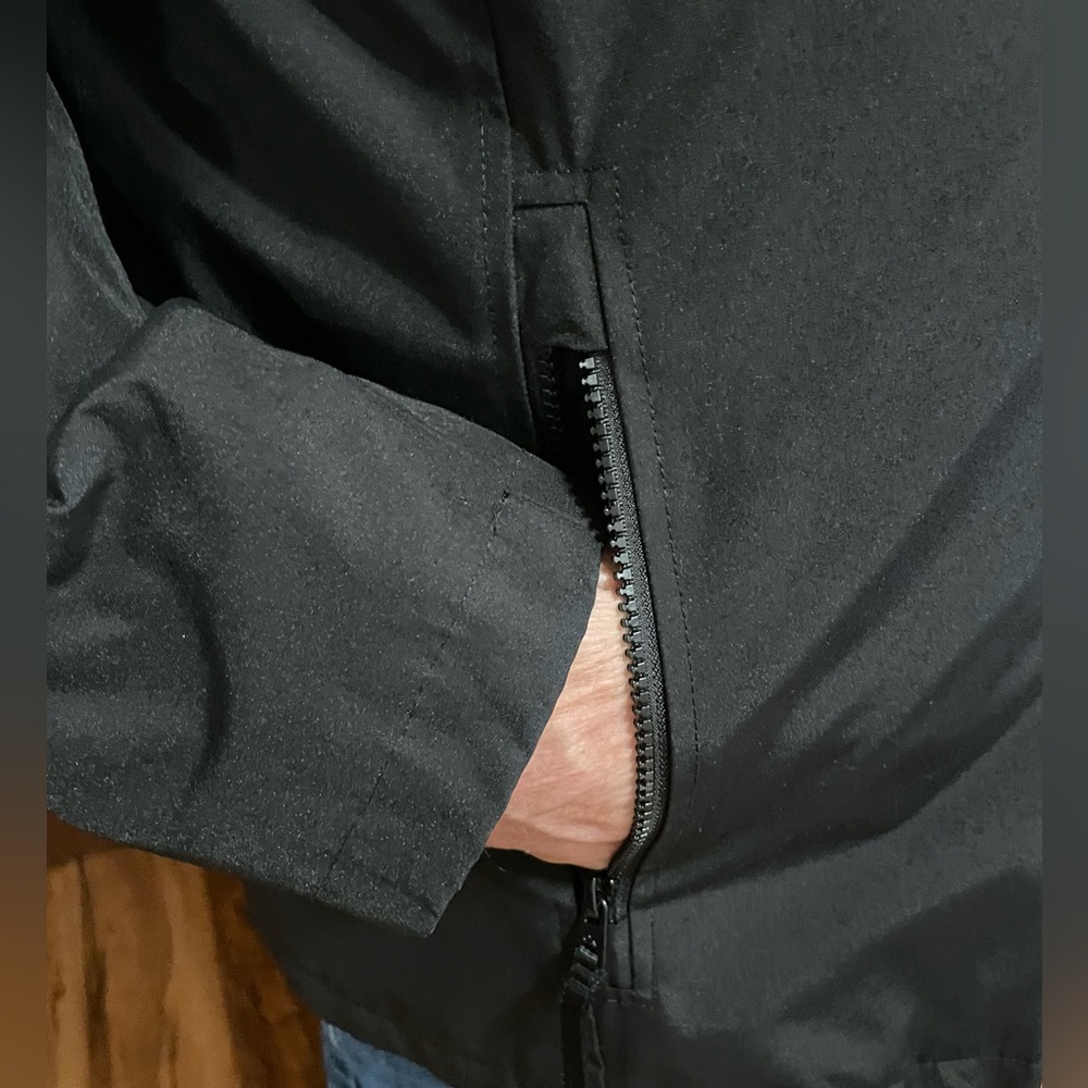 SOLD Calvin Klein Black Hooded Jacket - Picture 5 of 12